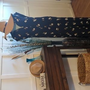 Billabong navy floral summer dress